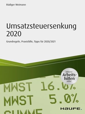 cover image of Umsatzsteuersenkung 2020--inkl. Arbeitshilfen online